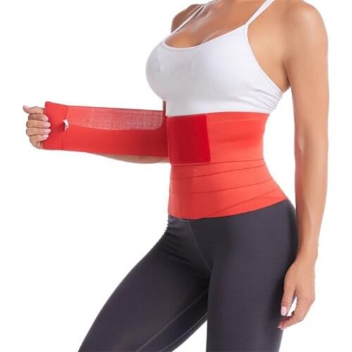 Women Waist Trainer Adjustable Stretch Abdomen Control Belt Postpartum Recovery Shaping Waist Cincher