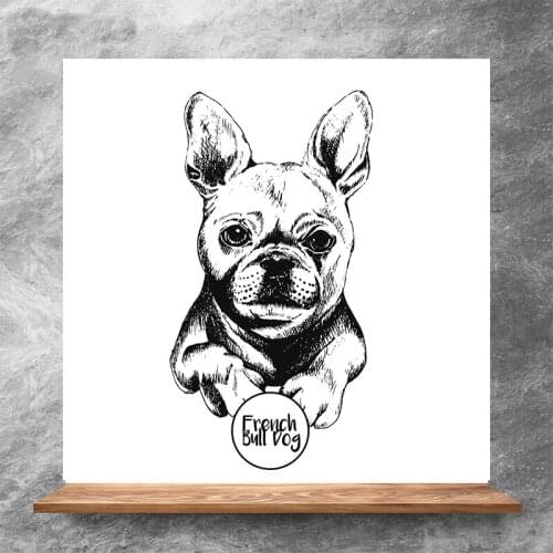 ZhuoAng Handsome Puppy Clear Stamps/Silicone Transparent Seals for DIY scrapbooking photo album Clear Stamps