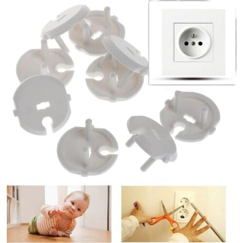 10Pcs/Lot French Standard Baby Safety Plug Socket Protective Cover Children Care C5AF