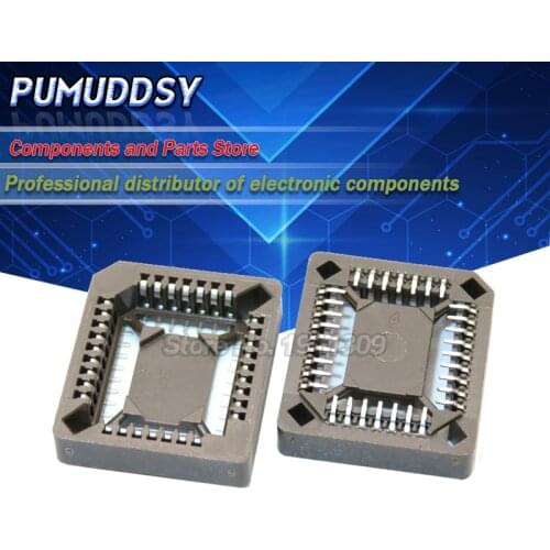 10PCS PLCC32-SMD PLCC44-SMD IC Socket adapter , 32 Pin 44 Pin PLCC Converter