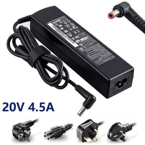 20V 4.5A 90W AC Adapter 57Y6394 ADP-90DD B Laptop Charger for Lenovo Y490 Y480N Z460A V560 V585 G470H Y560D Y300L with Cord