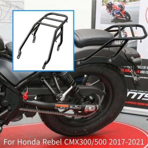 2018 2019 CMX500 Motorcyle Rear Carrier Fender Luggage Rack Passenger Grab Handle for Honda Rebel CMX300 500 CMX 300 2017-2021