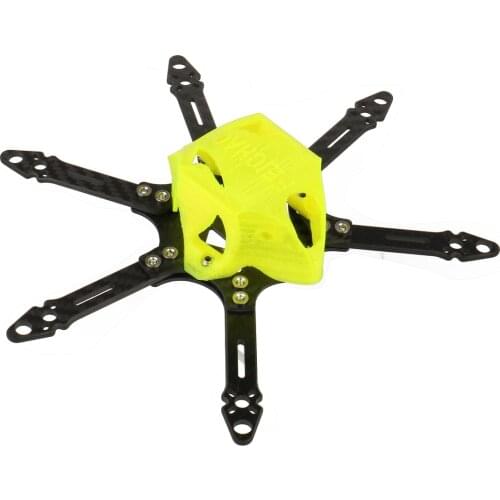 FEICHAO Mini 175mm Six-Axle Aircraft FPV Carbon Fiber Frame for 3 inch Paddle With TPU 3D Printing Camera Fixed Protective Seat