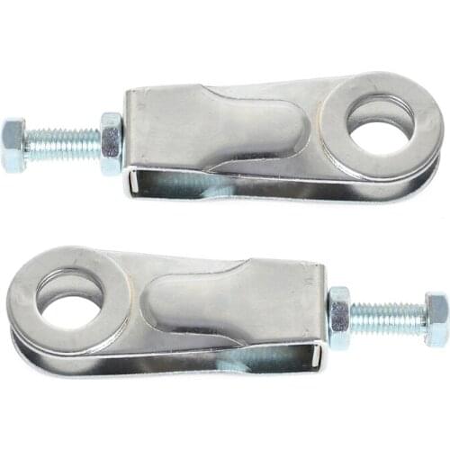 2Pcs Chain Puller Tensioner Adjuster Tool For Yamaha- YBR125ED YBR125 YBR 125 Motorcycle Chain Regulator Kit 2008-2016 Wholesale