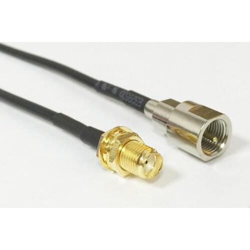 Modem Coaxial Cable SMA Female Jack nut Switch FME Male Plug Connector RG174 Cable 20CM 8inch Adapter Jumper RF Pigtial