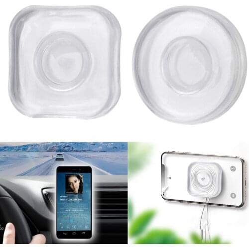 LEEPEE Anti-Slip Mat Washable Non Slip Mat Car Dashboard Sticky Pad Multifunction Nano Phone Holder Headphone Storage