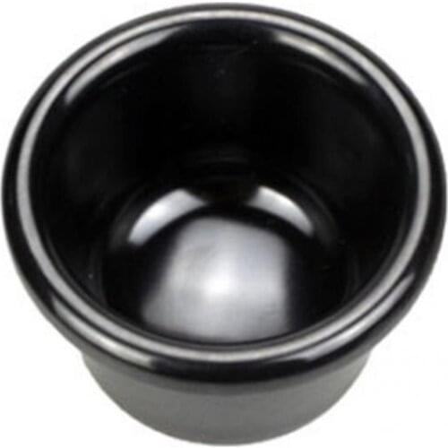 Lightweight Great 6cm 50ml Black Mini Dipping Cup American Tableware Compact Sauce Bowl Durable for Cafe