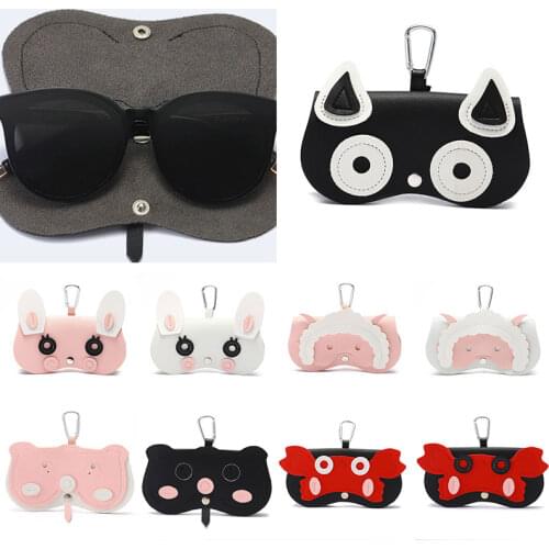 Cute Sunglasses Protective Cover Storage Bag Animal Shape Glasses Bag Glasses Storage Bag Playful