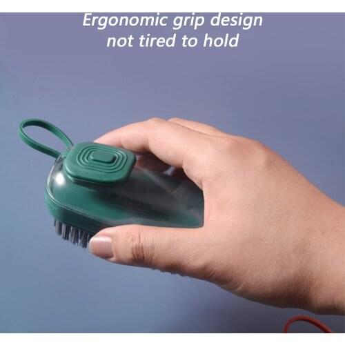 Multifunct Household Laundry Brush Pot Washing Soft Brush Kitchen Dishwashing Brushautomatic Liquid Addition Shoe Cleaning Brush