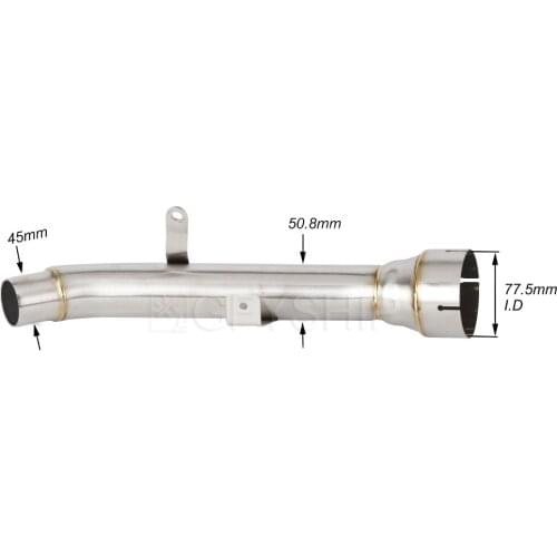 Motorcycle For Suzuki KATANA 1000 2019 2020 GSXS1000 / F 2015 - 2020 GSX S1000 Escape Decat Pipe Exhaust Catalyst Delete Pipe