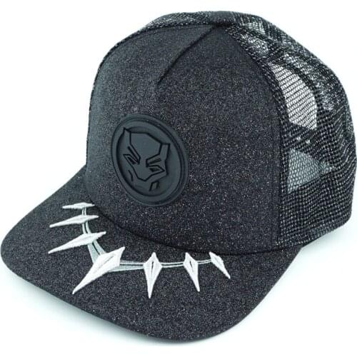 Cartoon Cool Black Baseball Trucker Caps Hat for Adult Men Women Boys Cosplay Summer Adjustable Hip Hop Hats Souvenir Party Gift