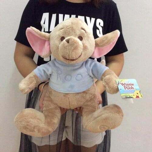 Disney Winnie the Pooh ROO Stuffed Plush Toys Kawaii Poohs Friend ROO Plush Dolls Lovely Gifts for Children Kids
