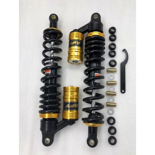 New 15.75 " 1pair 10mm Spring 400mm Shock Absorb Motorcycle Rear Suspension for Yamaha Honda Suzuki Kawasaki Dirt Bike Trail ATV