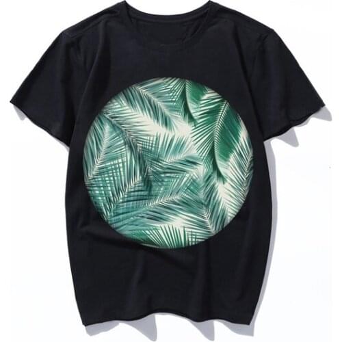 Palms 2019 New Arrivals Mens t shirt Male Casual O-neck Soft t-shirt men funny tshirt