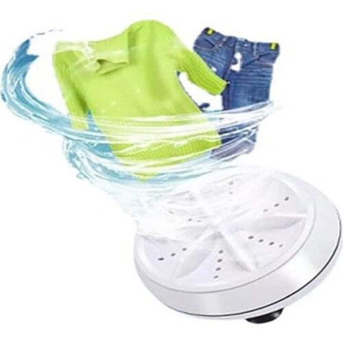 4-Speed Adjustment Mini Ultrasonic Washing Machine Portable USB Powered Removes Dirt Washer Clothing Cleaning Washing Machine