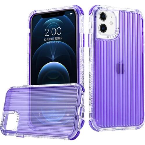 For iPhone 12 Pro Max Shockproof Bumper Phone Case For iPhone 11 Pro Max 12 Mini XR XS Max X 7 8 Plus 11 Clear Armor Back Cover