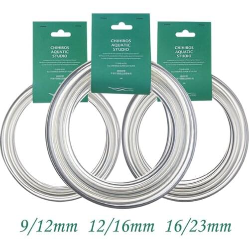 3M Aquarium Filter Barrel Hose Clear Tubing Chihiros Fish Tank Water Pipe Diameter 9/12/16mm Clean Hose Water Change Hose