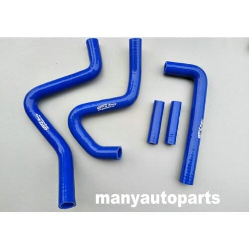 Silicone radiator hose for Kawasaki KX250 1995-2002 1995 1996 1997 98 2000 2001 blue