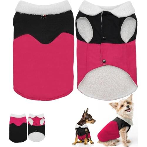Warm Winter Dog Coat Jacket Cotton Pet Puppy Chihuahua Clothing Vest For Small Medium Large Dogs Pet Clothes Roupa Cachorro S-XL