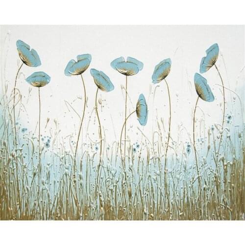 Wellyu Custom large-scale mural modern style fresh flower TV restaurant background wall wallpaper 3D wallpaper Papel de parede