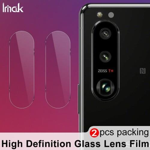 IMAK Camera Lens Film for Sony Xperia 5 III Rear Camera Len Tempered Glass Protector
