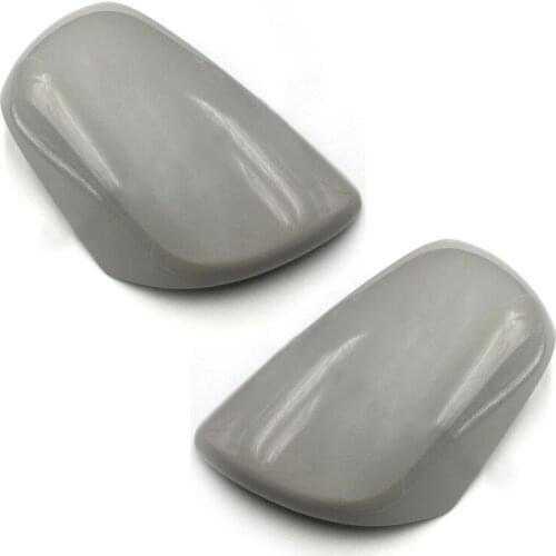 1 Pair Left & Right Car Side Wing Rearview Mirror Cover Cap ABS Silver Fit for Toyota Highlander 2008 2009 2010 2011 2012 2013