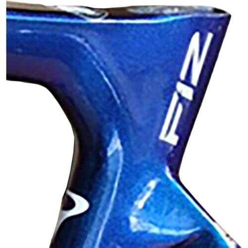 2021 1K F12 Road Frame Carbon Road Bike Frames Bicycle Frameset with Fork Seatpost Clamp Headset + Handlebar Glossy Blue