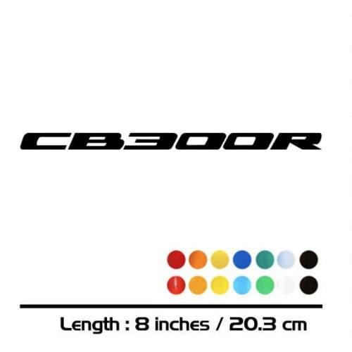 2X New sale Motorcycle sticker bike Fuel tank Wheels helmet Luggage MOTO car accessories sign reflective decal For HONDA CB300R