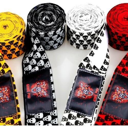 3M 5M High quality elastic cotton MMA / kickboxing hand wraps Muay thai boxing glove hand protectors punch boxing bandage