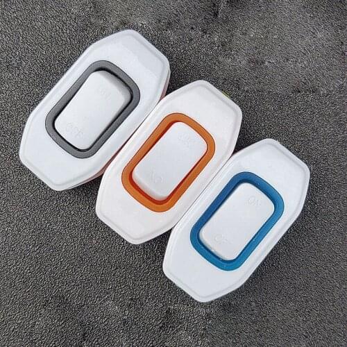 3 pcs Button switch small rocker hand pinch switch single control copper pillar pillow side switch
