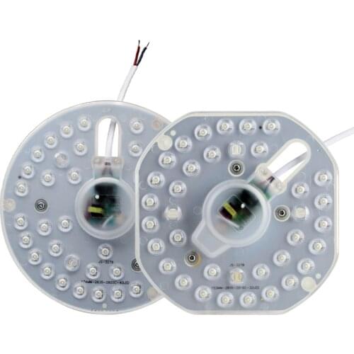 36W LED Ceiling Lamp Module Magnet 12W 18W 24W AC220V LED Light Source Octopus Light Tube Replace Ceiling Lamp LED Panel Light