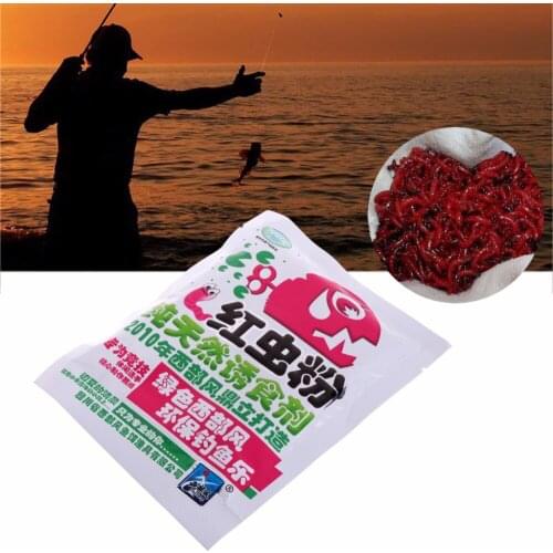 40g Blood Worm Flavor Additive Carp Fishing Feeder Bait Boillie Making Material