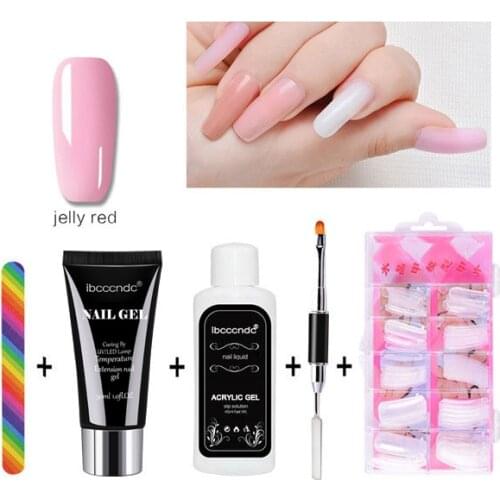 Quick Building UV Gel Acrylic 30g Nail Extension Gel Nail Tips UV Builder Nail Art Gel