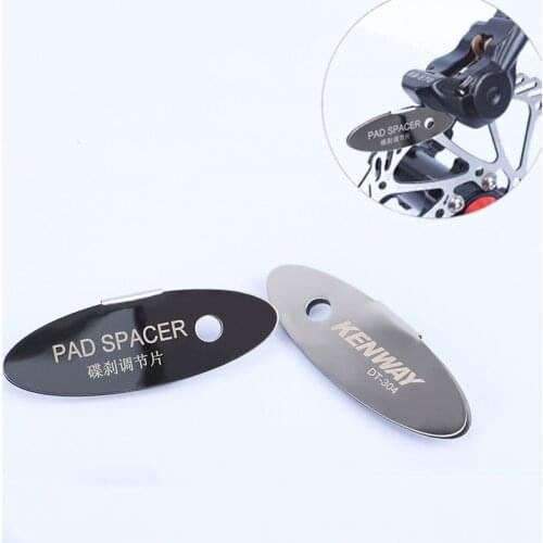MTB Disc Brake Pads Adjusting Tool Bicycle Pads Mounting Assistant Brake Pads Rotor Alignment Tools Spacer Bike Repair Kit