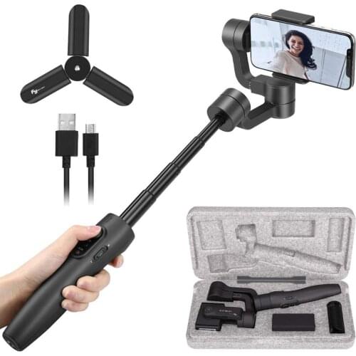 Feiyutech Vimble 2S 3-Axis Smartphone Gimbal Handheld Stabilizer 180mm Extendable Pole Tripod for smartphone and action camera