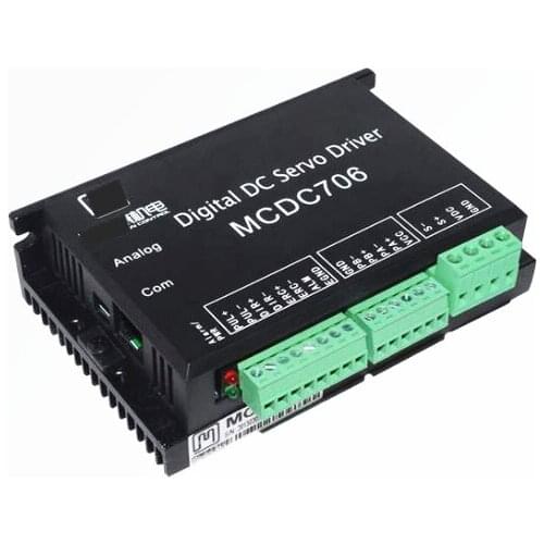 MCDC706 All Digital DC Servo Driver 24-50VDC Optocoupler Isolated Servo Reset Input Interface ERC