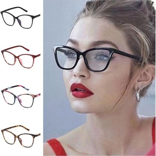 NEW Anti-Blue Glasses Fashion Women & Men Cat Eye Optical Glasses Simplicity Retro Spectacles Eyeglasses