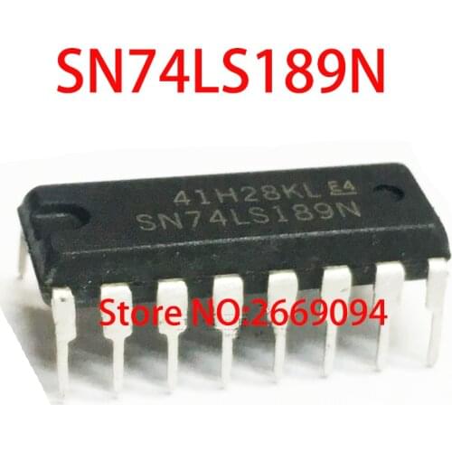 5PCS /10PCS /50PCS /100PCS 74LS189 HD74LS189P 74LS189P SN74LS189N SN74LS189 74LS189N DIP-16 New original