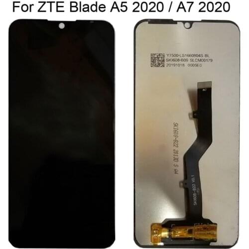 Test Original display For ZTE BLADE A7 2020 LCD display touch screen digitizer assembly for ZTE BLADE A5 2020 lcd repair parts