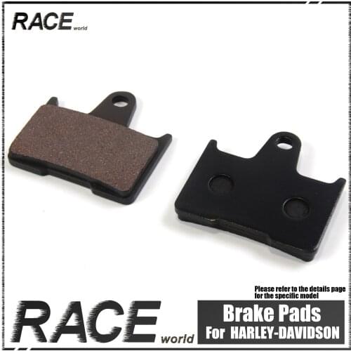 Motorcycles Front / Rear Brake Pads For HARLEY-DAVIDSON XL 883 L 2014 - 2017 XL 1200 C Custom 2014 - 2017 XL 1200 V Seven Two 14