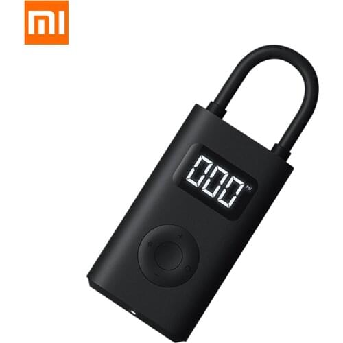 Xiaomi Mijia Inflator Portable Digital Compressor Tire Pressure Detection Electric Inflatable Pump for Car Motorcycle Bicycle