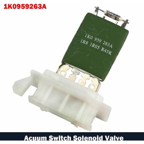 1K0959263A Heater Blower Motor A/C Fan Resistor For VW CC Eos Rabbit Tiguan R32 Jetta Golf GTI Replacement Car Accessories