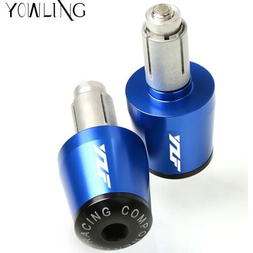 Motorcycle 7/8'' 22MM Handlebar Grips Handle Bar Cap End Plugs For yamaha YZF R6 1999 2000 2001 2002 2003 2004 2005 2007 -2016