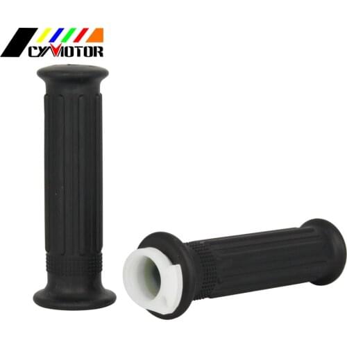 Motorcycle Handle Bar Grips handlebar Rubber For YAMAHA PW80 PW 80 DT100 DT125 MX100 Motorcycle Dirt Bike