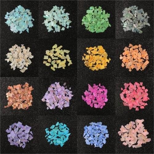1 Box Multicolor Plastic Slices Flake For Nails Art Manicure Wedding Home Decoration Confetti Handmade Diy Charms Accessories