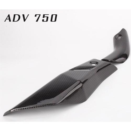 2018-2019 Motorcycle Modified X-ADV750 Modified Exhaust Pipe Carbon Fiber Anti-scalding Cover Insulation Board