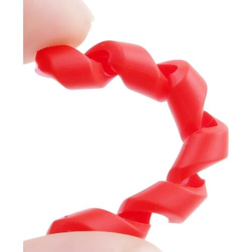 5pcs /Pack Bike Brake Cable Housing Protection Rubber Bike Frame Protection Brake Line Shift Cable Plastic Rubber Sleeve