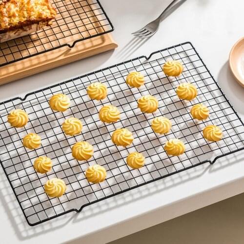 Stainless Steel Nonstick Cooling Rack Cooling Grid Baking Tray for Biscuit/Cookie/Pie/Bread/Cake Baking Rack Hot Sale