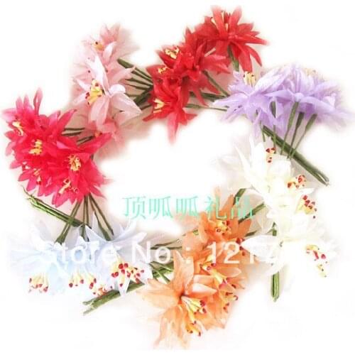Free shipping Rustic artificial flower silk flower diy wedding decoration home decoration hair accessory corsage