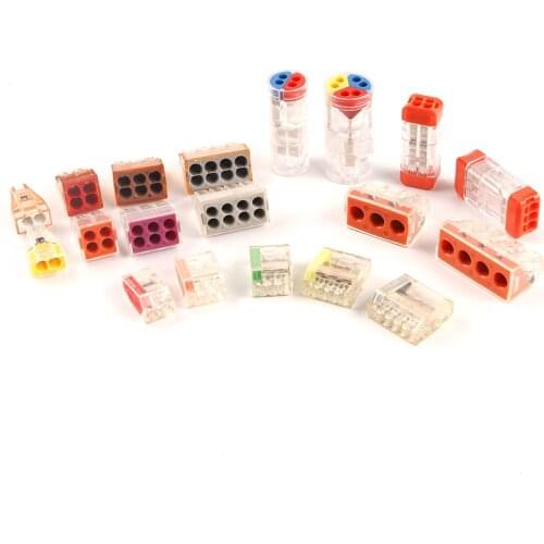 Quick Wire Connectors Push in cable wiring cable connector wire conductor PCT connection Electrical Led Light Connector